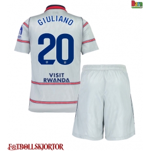 Atletico Madrid Giuliano Simeone #20 Tredje Kläder Barn 2026-27 Kortärmad (+ Korta byxor)
